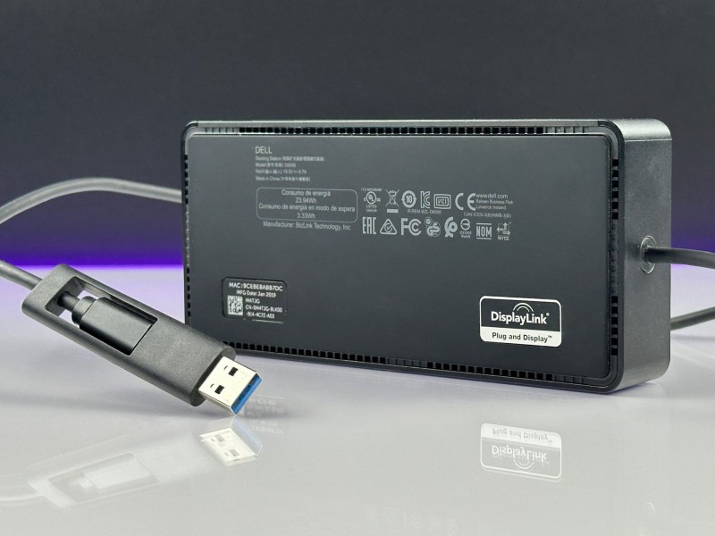 Dell Universal Dock D6000 – wszechstronna stacja dokująca z obsługą 3 ekranów 4K, łącznością USB-CUSB-A i szybkim transferem danych (13).JPG Dell Universal Dock D6000 – wszechstronna stacja dokująca z obsługą 3 ekranów 4K, łącznością USB-CUSB-A i szybkim transferem danych (13).JPG