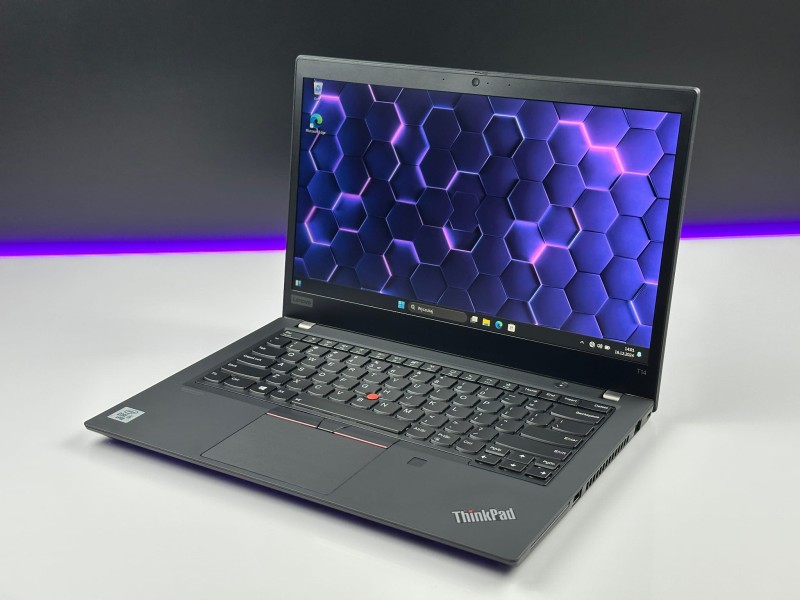 Lenovo ThinkPad T14 Gen 1 z Intel i5-10310U – szybka, niezawodna praca i mobilność w eleganckim wydaniu, idealna do codziennych wyzwań. 14calowy laptop używany.  (6).JPG