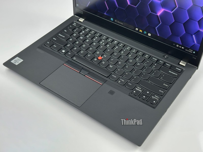 Lenovo ThinkPad T14 Gen 1 z Intel i5-10310U – szybka, niezawodna praca i mobilność w eleganckim wydaniu, idealna do codziennych wyzwań. 14calowy laptop używany.  (10).JPG