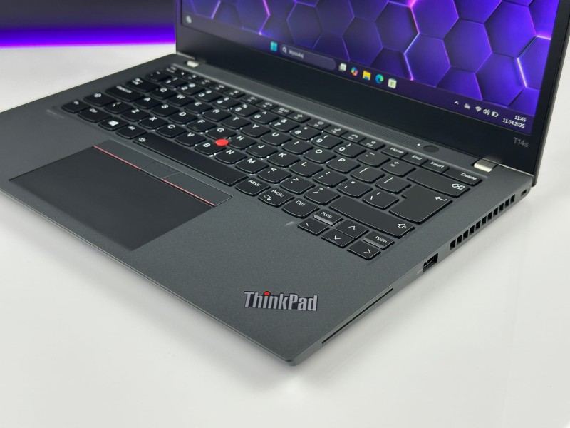 Lenovo ThinkPad T14s Gen 2 z procesorem i7-1165G7, 16GB RAM, matrycą FHD, LTE. Idealny dla profesjonalistów szukających wydajności i mobilności.