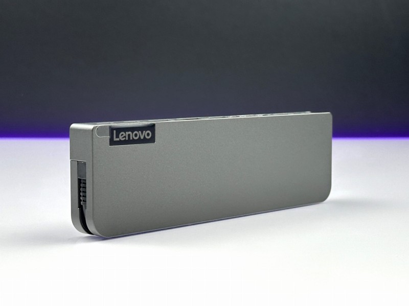 Lenovo ThinkPad USB-C Mini Dock 40AU  Stacja dokująca z HDMI, VGA, LAN, USB i USB-C. W zestawie oryginalne pudełko, zasilacz 65W i kabel (5).JPG