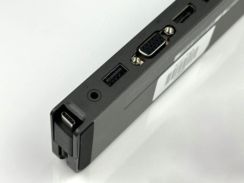 Lenovo ThinkPad USB-C Mini Dock 40AU  Stacja dokująca z HDMI, VGA, LAN, USB i USB-C. W zestawie oryginalne pudełko, zasilacz 65W i kabel (12).JPG