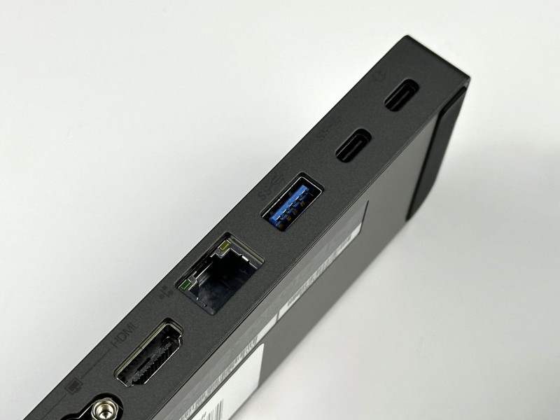 Lenovo ThinkPad USB-C Mini Dock 40AU  Stacja dokująca z HDMI, VGA, LAN, USB i USB-C. W zestawie oryginalne pudełko, zasilacz 65W i kabel (13).JPG
