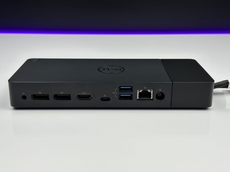 Stacja dokująca Dell WD19DC – stacja dokująca z zasilaczem 240W, zapewniająca szybkie ładowanie, obsługę wielu monitorów.  (7).JPG