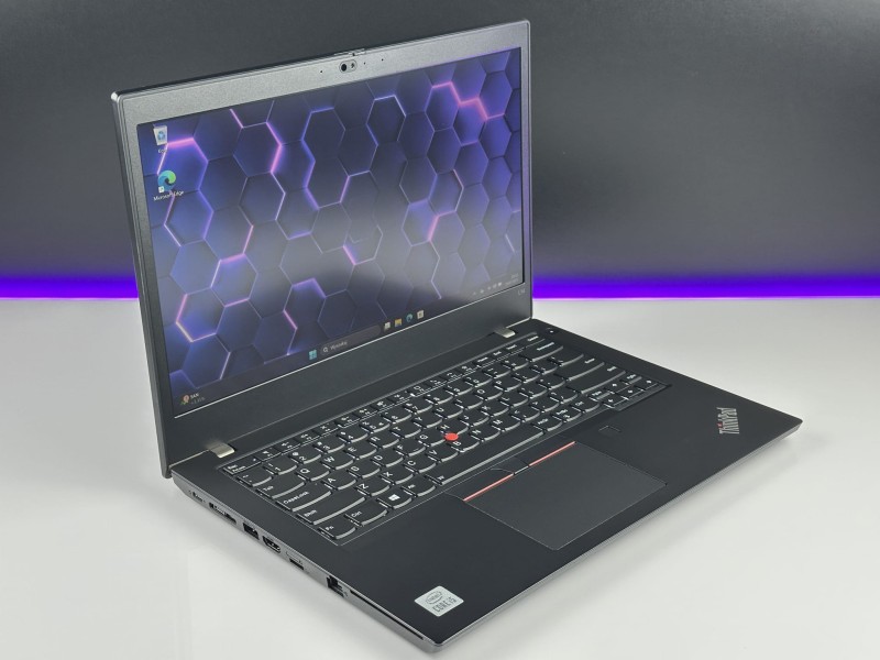 Lenovo ThinkPad L14 Gen 1 z i5-10210U i ekranem FHD – solidny laptop biznesowy z klawiaturą US (PL QWERTY), idealny do pracy biurowej i zdalnej.