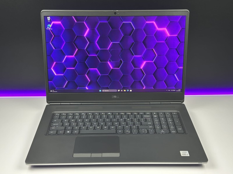 Dell Precision 7750 z i7-10850H i RTX4000 – profesjonalna stacja robocza stworzona do grafiki 3D, CAD i wymagających projektów inżynieryjnych (1).JPG