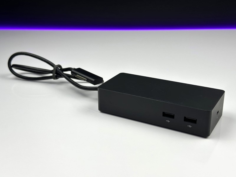 Microsoft Surface Dock 1661 z zasilaczem 90W – stacja dokująca do laptopów Surface, idealna do pracy biurowej i home office (6).JPG