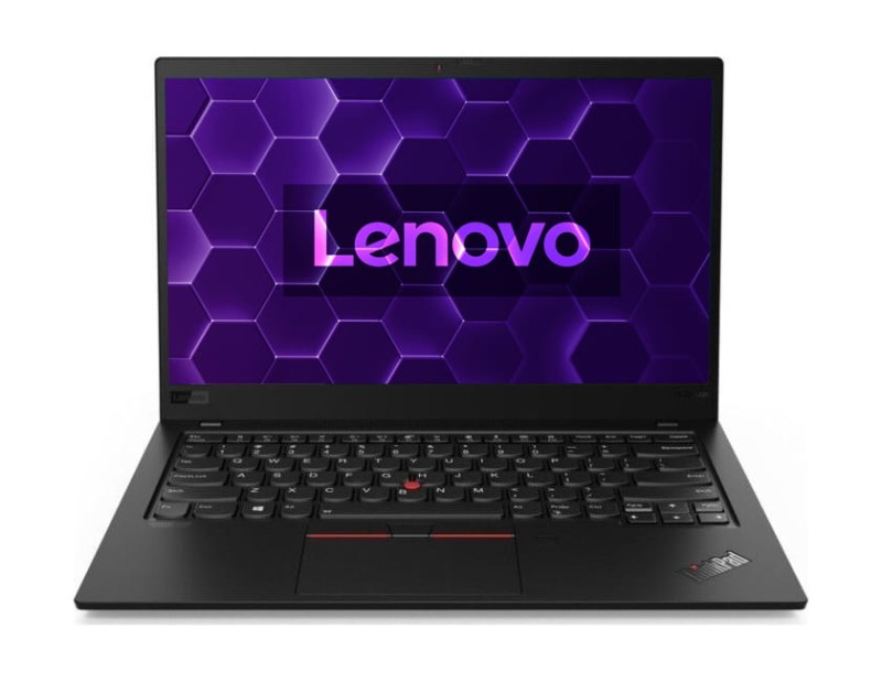 Lenovo ThinkPad X1 Carbon Gen 8, i7-10610U – lekki, elegancki laptop biznesowy z klawiaturą US (PL QWERTY), idealny do pracy w biurze i w podróży.