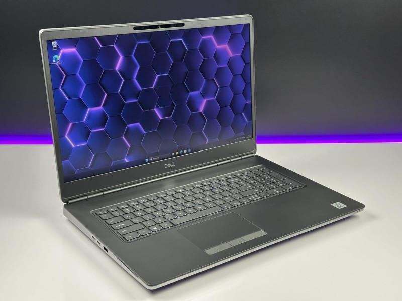 Dell Precision 7750 z i7-10850H i RTX4000 – profesjonalna stacja robocza stworzona do grafiki 3D, CAD i wymagających projektów inżynieryjnych (2).JPG