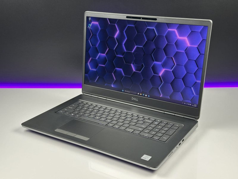 Dell Precision 7750 z i7-10850H i RTX4000 – profesjonalna stacja robocza stworzona do grafiki 3D, CAD i wymagających projektów inżynieryjnych (5).JPG