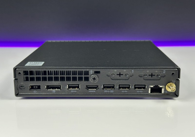 Lenovo ThinkCentre M80q Gen 1 – i3-10100T. Kompaktowy komputer biurowy do pracy, nauki i codziennych zadań. Stabilna wydajność w obudowie Tiny (2).JPG