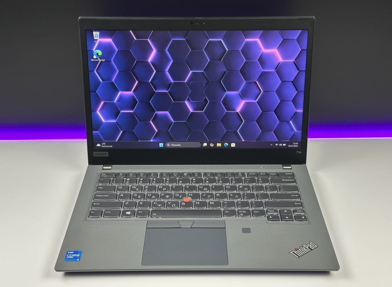 Lenovo ThinkPad T14 Gen 2 – i5-1145G7 i dotykowa matryca 14”. Aluminiowa obudowa i klawiatura US. Laptop biznesowy do pracy i mobilnych zadań (4).JPG