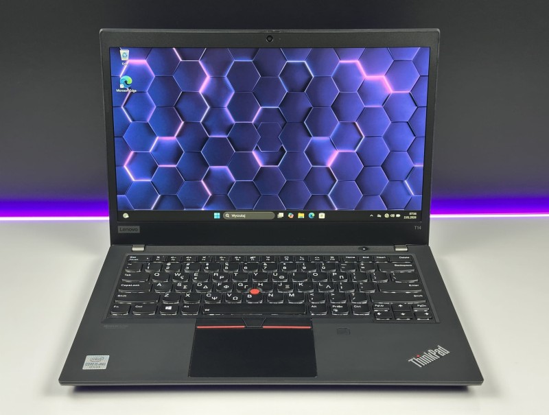Lenovo ThinkPad T14 Gen 1 – i5-10310U, dotykowa matryca FHD 14 i klawiatura US (QWERTY PL). Solidny laptop biznesowy do codziennej pracy (1).JPG
