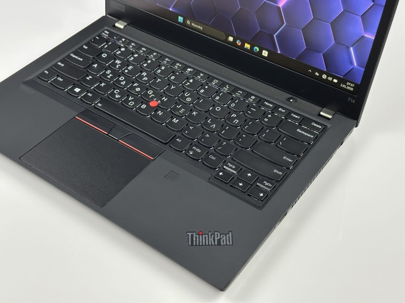 Lenovo ThinkPad T14 Gen 1 – i5-10310U, dotykowa matryca FHD 14 i klawiatura US (QWERTY PL). Solidny laptop biznesowy do codziennej pracy (4).JPG