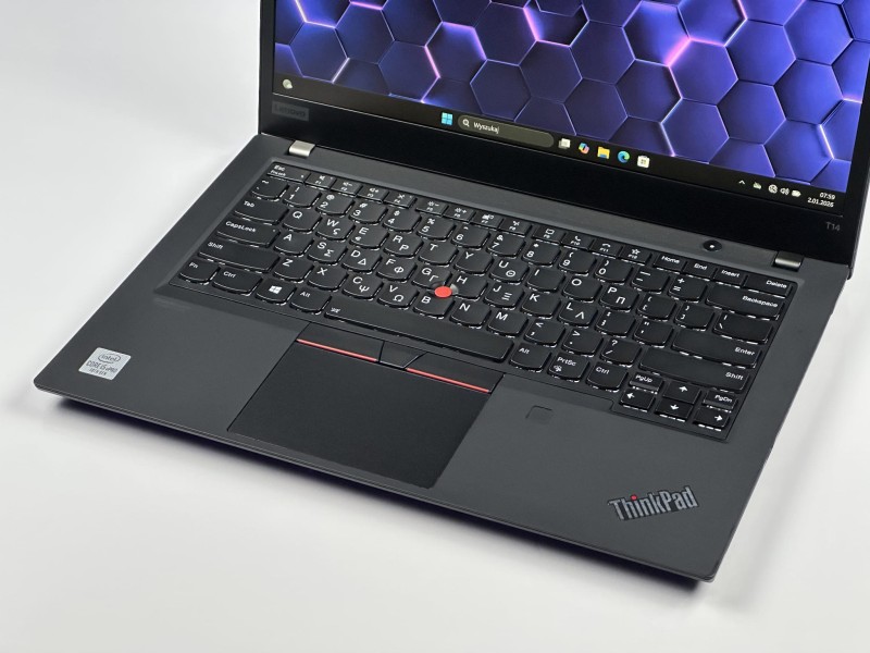 Lenovo ThinkPad T14 Gen 1 – i5-10310U, dotykowa matryca FHD 14 i klawiatura US (QWERTY PL). Solidny laptop biznesowy do codziennej pracy (8).JPG
