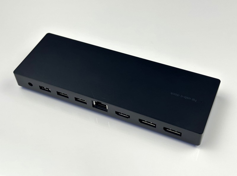 HP USB-C Dock G4 + zasilacz 90W – stacja dokująca do rozbudowy stanowiska monitor, sieć i USB w jednym miejscu. Idealna do biura i home office (6).JPG