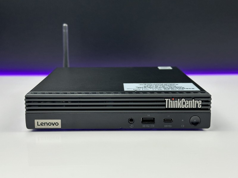 Lenovo ThinkCentre M80q Gen 1 Tiny z procesorem i3-10300T. Kompaktowy komputer stacjonarny do biura, pracy biurowej i stanowisk firmowych. Wi-Fi.  (1).JPG
