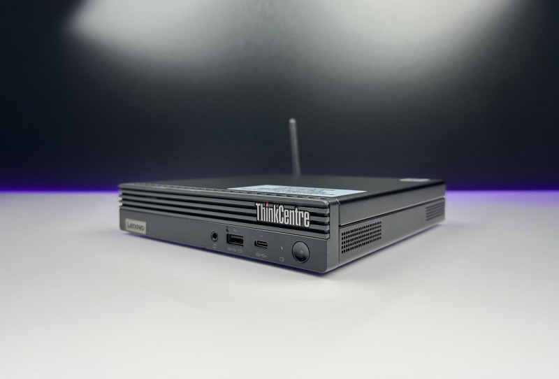 Lenovo ThinkCentre M80q Gen 1 Tiny z procesorem i3-10300T. Kompaktowy komputer stacjonarny do biura, pracy biurowej i stanowisk firmowych. Wi-Fi.  (10).JPG