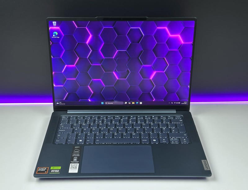Lenovo Yoga Pro 7 14AHP9 z Ryzen 7 8845HS, RTX 3050. Ekran 14,5” 3K i kolor Tidal Teal łączą wydajność do projektów z eleganckim designem (4).JPG