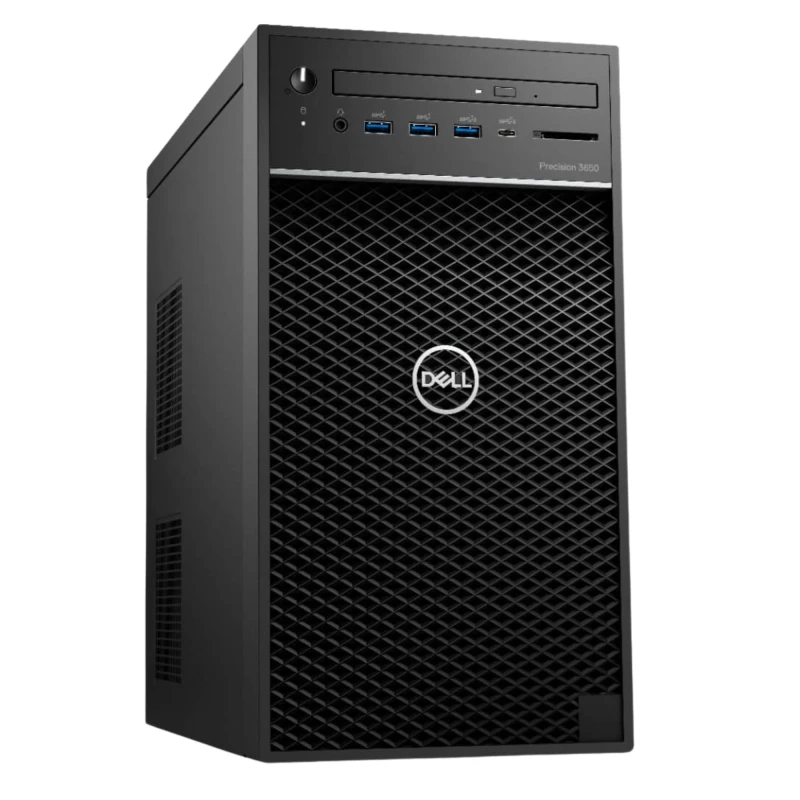 Dell Precision 3650 Tower z i7-11700 i Quadro RTX 4000 8GB to profesjonalna stacja robocza do CAD, 3D, renderingu i projektów inżynierskich.