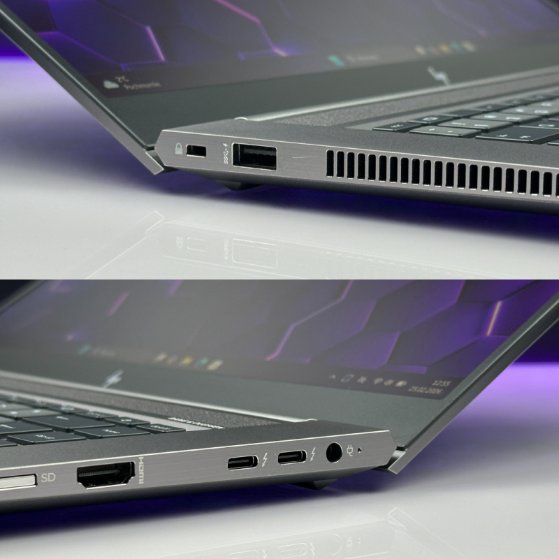 HP ZBook 15 Studio G8 – ekstremalna moc i9-11950H, 32GB RAM i RTX A2000 (4GB). Matryca FHD i niezawodność stacji roboczej w eleganckiej formie.