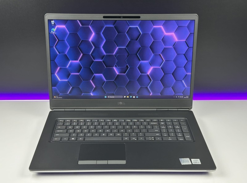 Dell Precision 7750 z i7-10750H i RTX3000 – profesjonalna stacja robocza stworzona do grafiki 3D, CAD i wymagających projektów inżynieryjnych.