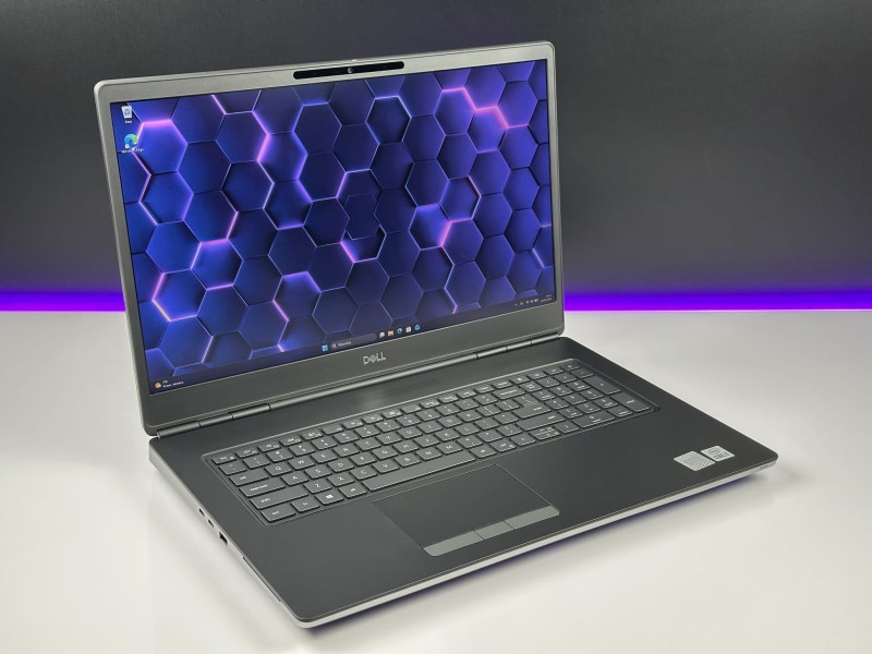 Dell Precision 7750 z i7-10750H i RTX3000 – profesjonalna stacja robocza stworzona do grafiki 3D, CAD i wymagających projektów inżynieryjnych.