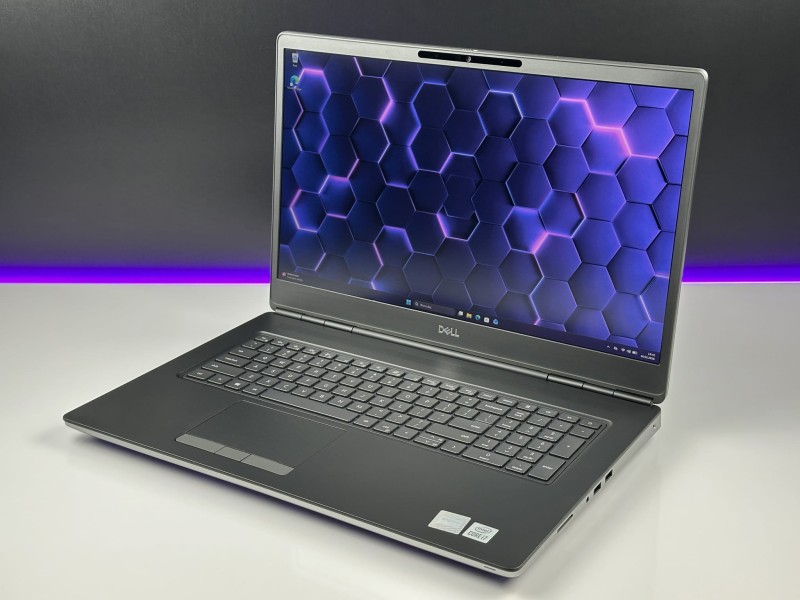 Dell Precision 7750 z i7-10750H i RTX3000 – profesjonalna stacja robocza stworzona do grafiki 3D, CAD i wymagających projektów inżynieryjnych.