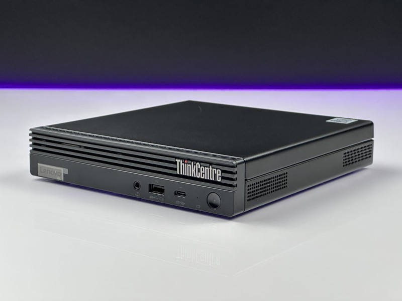 Lenovo ThinkCentre M70q Gen 1 z i5-10400T i grafiką Intel UHD 630. Kompaktowy mini PC do biura i pracy firmowej, w zestawie zasilacz 65W i kabel (9).JPG