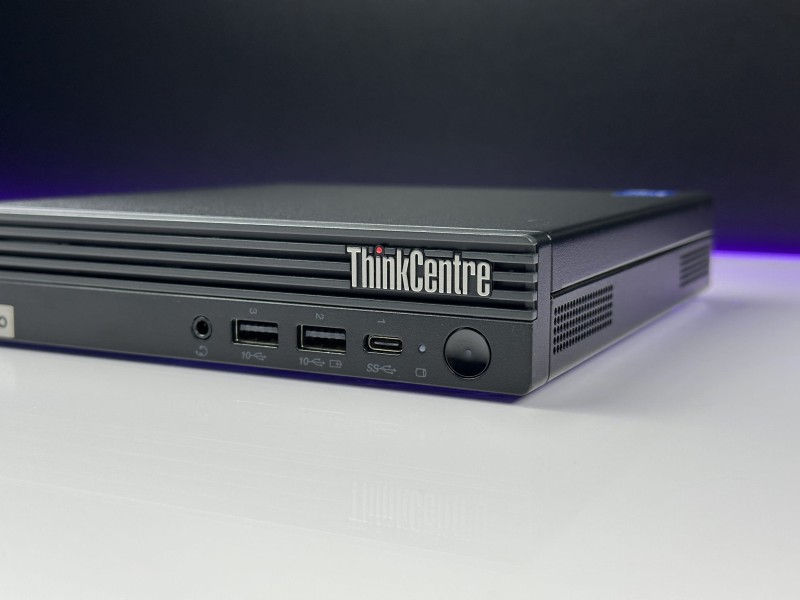 Lenovo ThinkCentre M70q Gen 3 Tiny – i5-12400T w ultrakompaktowej obudowie. Wydajny komputer biurowy, oszczędność miejsca. Zasilacz w zestawie (3).JPG
