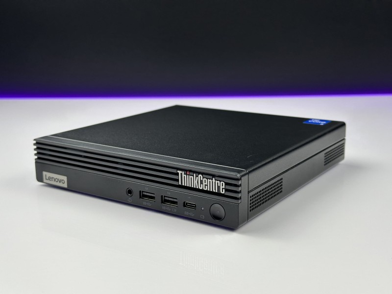 Lenovo ThinkCentre M70q Gen 3 Tiny – i5-12400T w ultrakompaktowej obudowie. Wydajny komputer biurowy, oszczędność miejsca. Zasilacz w zestawie (9).JPG
