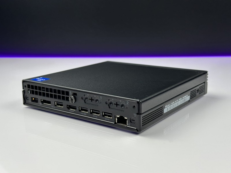 Lenovo ThinkCentre M70q Gen 3 Tiny – i5-12400T w ultrakompaktowej obudowie. Wydajny komputer biurowy, oszczędność miejsca. Zasilacz w zestawie (10).JPG