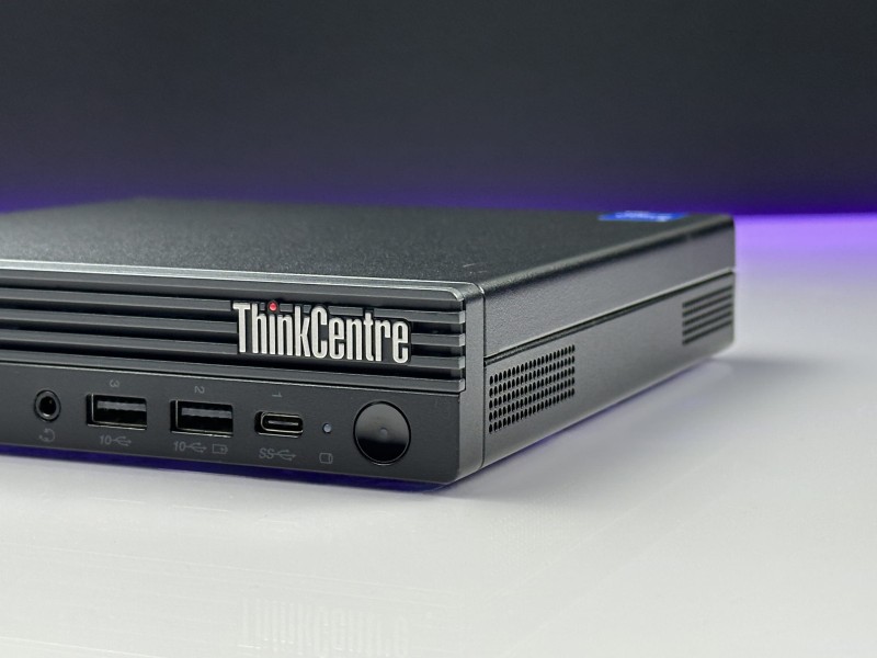 Lenovo ThinkCentre M70q Gen 3 Tiny – i5-12400T w ultrakompaktowej obudowie. Wydajny komputer biurowy, oszczędność miejsca. Zasilacz w zestawie (12).JPG