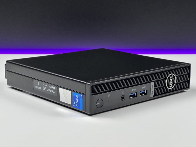 DELL OptiPlex 7010 Micro z i5-13500T i Wi-Fi to kompaktowy komputer do biura i domu. Wydajność, nowoczesność i gotowość do pracy od razu (11).JPG DELL OptiPlex 7010 Micro z i5-13500T i Wi-Fi to kompaktowy komputer do biura i domu. Wydajność, nowoczesność i gotowość do pracy od razu (11).JPG