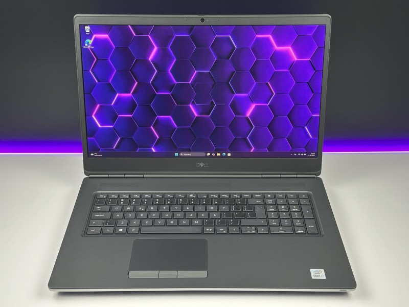 Dell Precision 7750 z i7-10750H i RTX4000 – profesjonalna stacja robocza stworzona do grafiki 3D, CAD i wymagających projektów inżynieryjnych.
