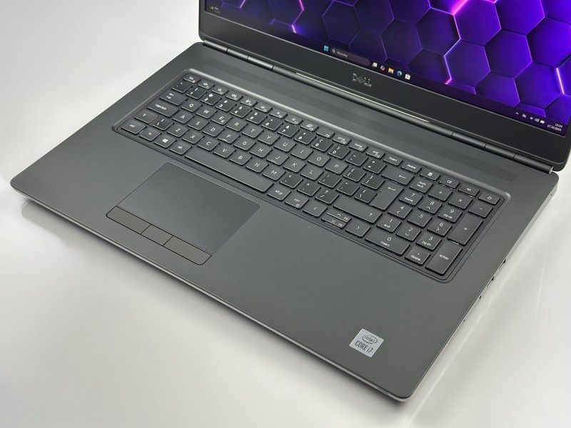 Dell Precision 7750 z i7-10750H i RTX4000 – profesjonalna stacja robocza stworzona do grafiki 3D, CAD i wymagających projektów inżynieryjnych.