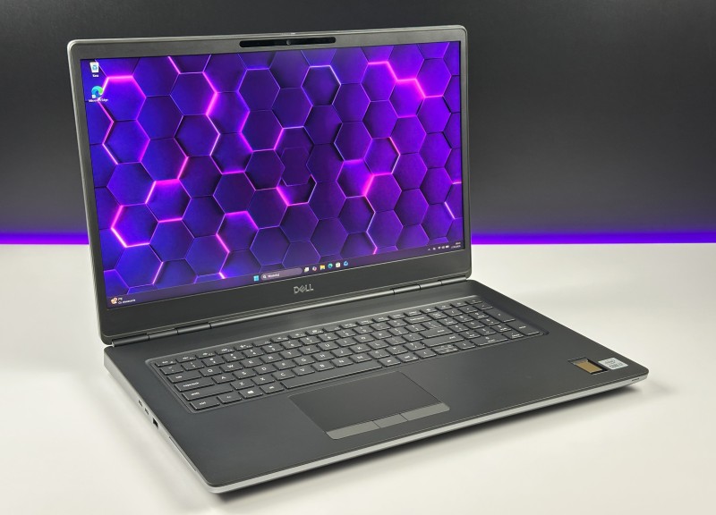 Dell Precision 7750 z i7-10850H i RTX3000 – profesjonalna stacja robocza stworzona do grafiki 3D, CAD i wymagających projektów inżynieryjnych.