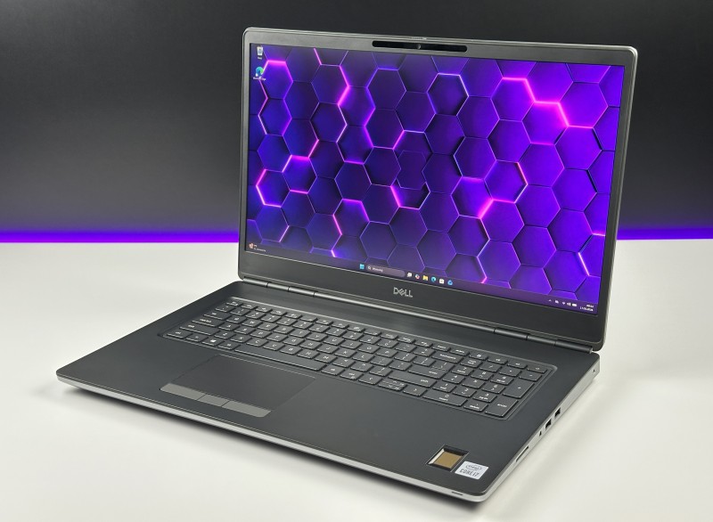 Dell Precision 7750 z i7-10850H i RTX3000 – profesjonalna stacja robocza stworzona do grafiki 3D, CAD i wymagających projektów inżynieryjnych.