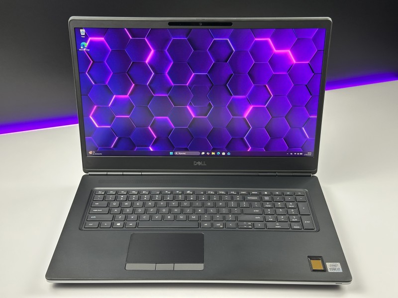 Dell Precision 7750 z i7-10850H i RTX3000 – profesjonalna stacja robocza stworzona do grafiki 3D, CAD i wymagających projektów inżynieryjnych.