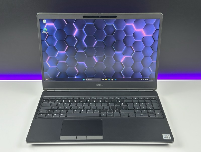 Dell Precision 7550 i7-10850H, 15.6", RTX 3000 – wydajna mobilna stacja robocza do CAD, 3D, renderingu, grafiki, inżynierii i profesjonalnych zadań.