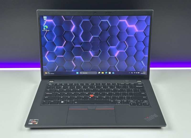 Lenovo ThinkPad L14 Gen 4 Ryzen 5 7530U, 14" FHD – wydajny laptop biznesowy do pracy biurowej i mobilnej. Klawiatura US.