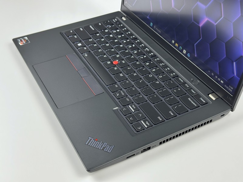 Lenovo ThinkPad L14 Gen 4 Ryzen 5 7530U, 14" FHD – wydajny laptop biznesowy do pracy biurowej i mobilnej. Klawiatura US.