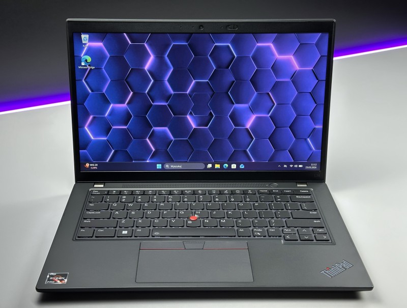 Lenovo ThinkPad L14 Gen 4 Ryzen 5 7530U, 14" FHD – wydajny laptop biznesowy do pracy biurowej i mobilnej. Klawiatura US.