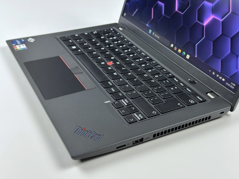 Lenovo ThinkPad L14 Gen 3 i5-1245U, 14" FHD – biznesowy laptop z czytnikiem linii papilarnych, idealny do pracy biurowej i mobilnej.