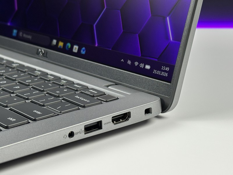 Dell Latitude 5450 Ultra 7 165U, dotykowa matryca, DDR5 – nowoczesny laptop biznesowy do pracy mobilnej z klawiaturą US i wysoką wydajnością.