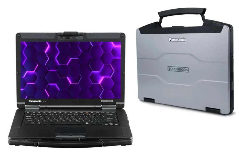 Panasonic Toughbook FZ55-2 i7-1185G7, modem LTE – wytrzymały laptop z podświetlaną klawiaturą RGB do pracy w terenie i wymagających warunkach.