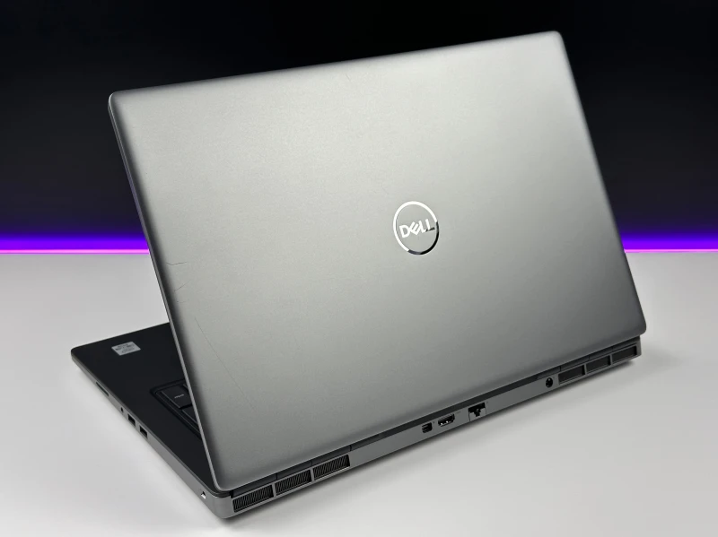 Dell Precision 7750 i7-10850H, Quadro T1000 4GB, 17,3" FHD – mobilna stacja robocza do CAD, grafiki i pracy technicznej z klawiaturą US.