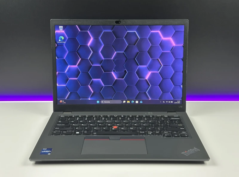 Lenovo ThinkPad L13 Gen 3 i5-1245U, 16GB RAM, ekran 13,3" FHD+ – kompaktowy laptop biznesowy z klawiaturą US do pracy mobilnej i biurowej.
