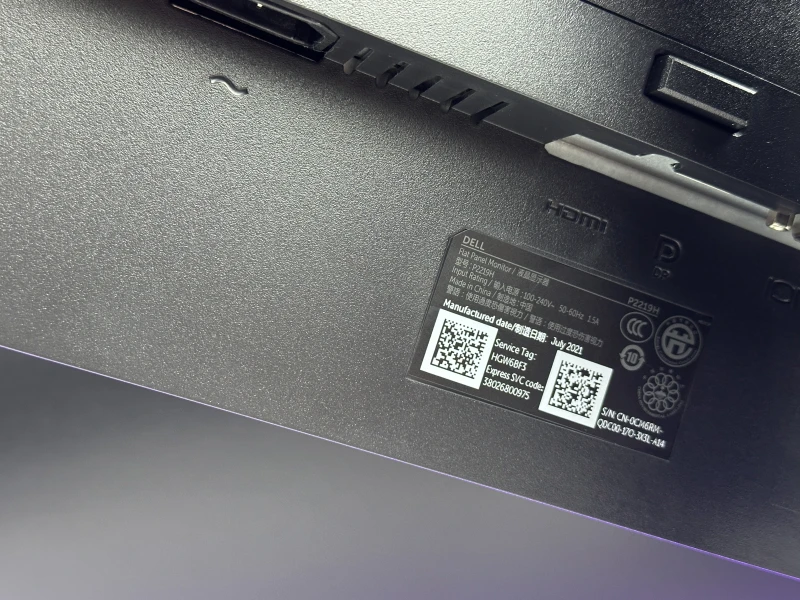 Dell P2219H 22" FHD IPS – monitor biznesowy z regulacją wysokości i cienkimi ramkami, idealny do pracy biurowej i wielomonitorowych stanowisk.