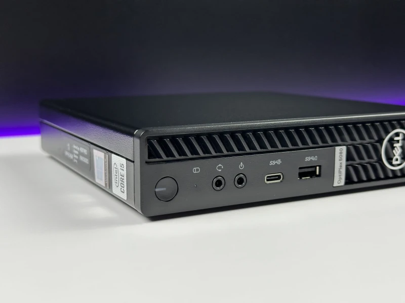 Dell OptiPlex 5080 Micro i5-10500T, ram DDR4, Wi-Fi – kompaktowy komputer biznesowy z zasilaczem 90W do pracy biurowej i wielozadaniowej.